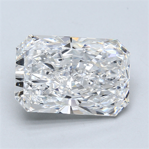 -4.02 GIA F VS1 Radiant Lab grown Diamond